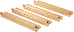 BRIO Rails droits longs - 216 mm - 33341