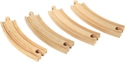 BRIO Grands rails courbes - 170 mm - 33342