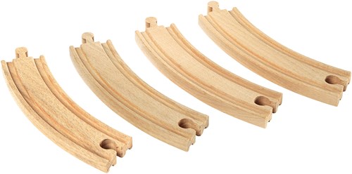 BRIO Grands rails courbes - 170 mm - 33342