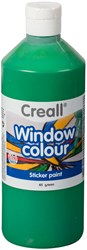 Creall peinture pour fenêtre verte - peinture sur verre pour enfants et adultes 500ml