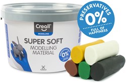 Creall pâte à modeler couleurs Safari - Pâte supersouple 1750g pour enfants
