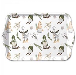 Ambiente plateau lutins de la forêt 13x21cm accessoire jouet décoratif