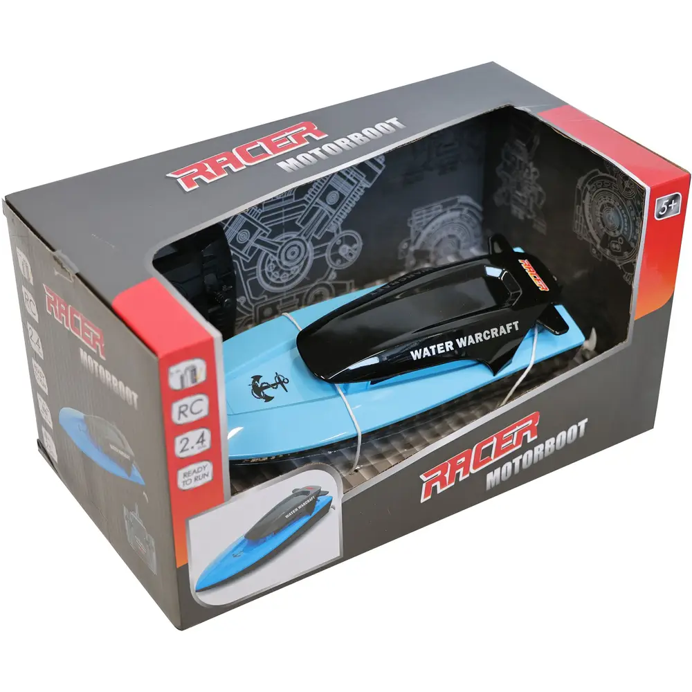 Speedzone Bateau R/C jouet - Bateau télécommandé 2.4Ghz