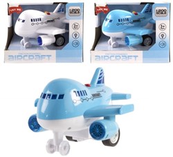 Kidsfun avion jouet avec lumière et son - 14 cm - avion