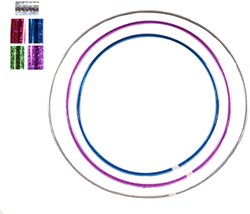 Jonotoys set de cerceaux Pearl 3 pièces 60, 70, 80 cm assortis