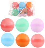 6 bombes à eau rechargeables en pack. 4079