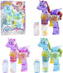 Kidsfun pistolet à bulles licorne avec LED et dynamo - jouet
