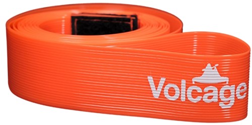 Volcage set de lignes de terrain - accessoire sportif PVC orange fluo
