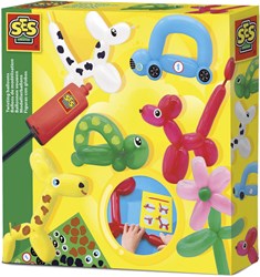 Ses Ballons de Modelage - Jouet Créatif avec Pompe et Autocollants