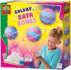 Galaxy kit DIY bombes de bain - bombes de bain colorées à créer pour enfants