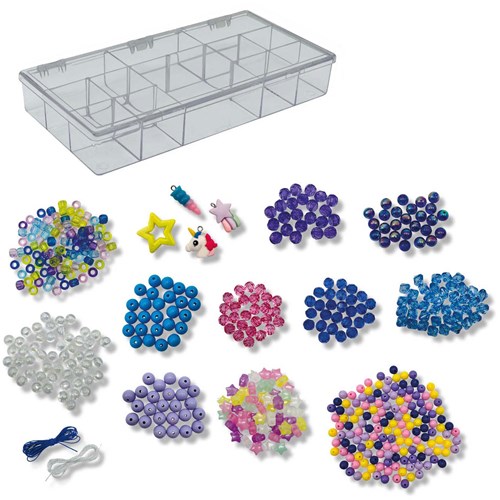 Ses coffret perles Galaxy - perles licorne et perles phosphorescentes-2