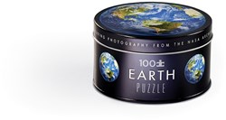 Crocodile Creek Puzzle NASA boîte métal - 100 pièces - Terre