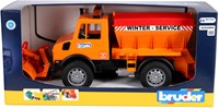 Bruder camion MB Unimog Service d'hiver véhicule jouet 1:16 enfants-3