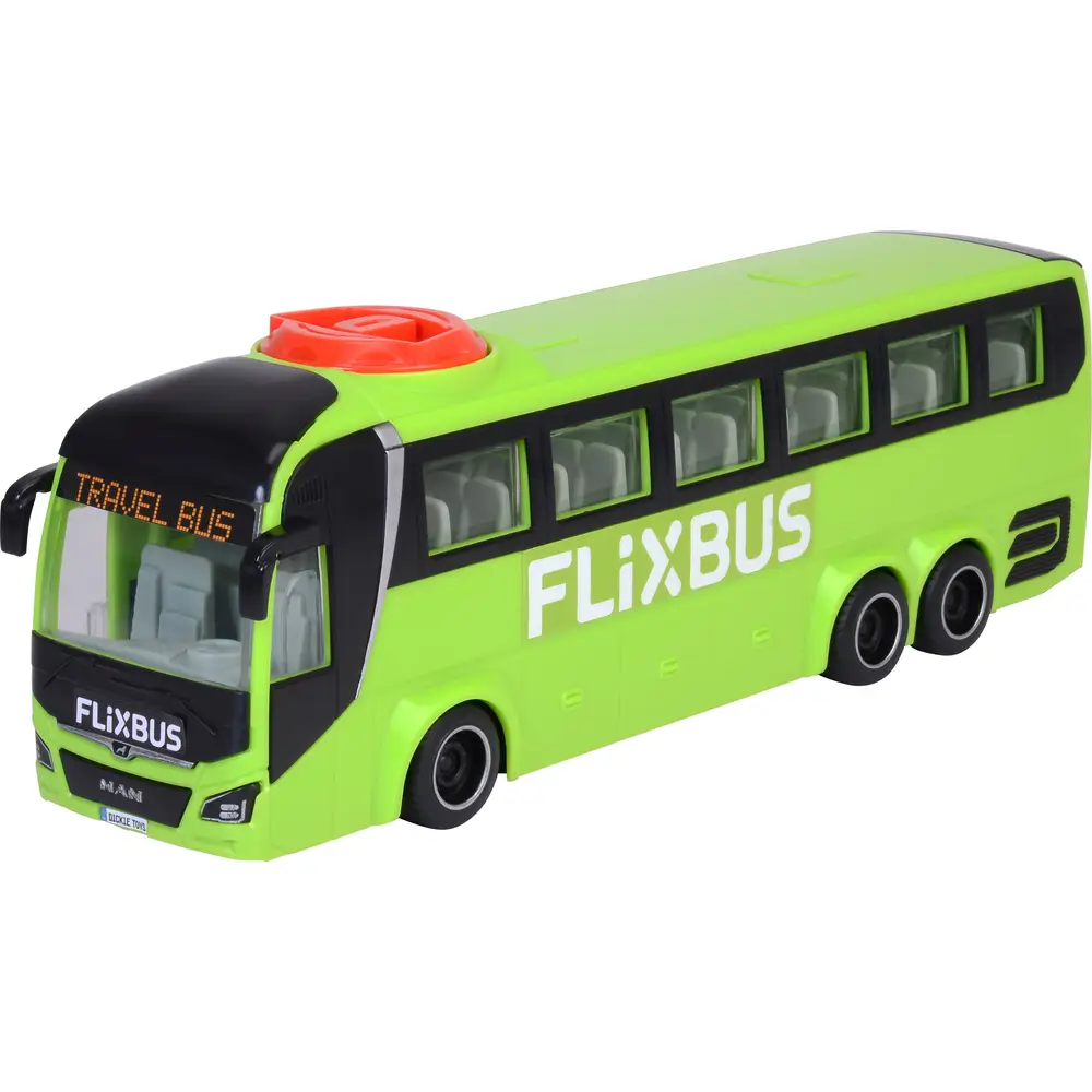 Dickie MAN Lion's Coach bus jouet Flixbus vert réaliste