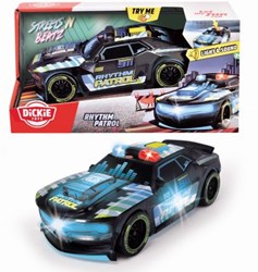 Voiture jouet Vedes Rhythm Patrol avec lumières et sons, 20 cm