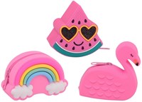 Johntoy portefeuille jouet set - 12 portefeuilles mignons multicolores