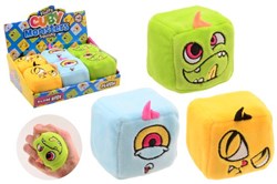 Johntoy cube monstre en peluche slow rise jouet anti-stress