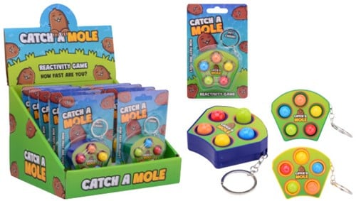 Jeu de 12 taupes sur carte en dis.24500