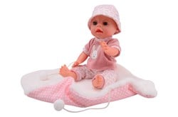 Baby Rose Poupée Baby Rose de luxe 35 cm. 27713