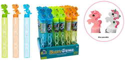 Johntoy jouet à bulles licorne dinosaure 24 pièces 118ml