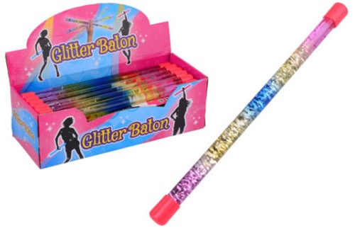 Baguette magique paillettes liquides 31 cm 24475