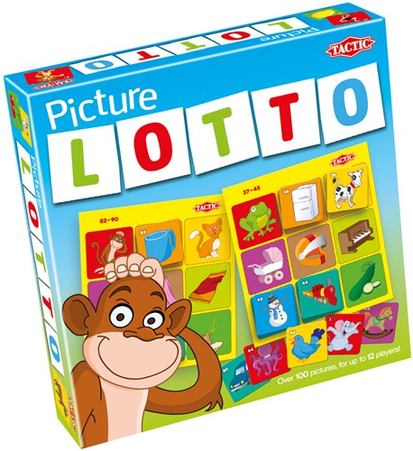 Tactic Picture Lotto - Jeu pour enfants - Jeu éducatif de société