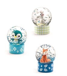 Djeco boule à neige So wild - mini boules à neige présentoir 9 pièces
