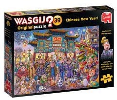 Casse-tête Jumbo Wasgij Original 39 Nouvel An chinois ! - 1000 pièces