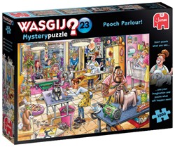 Puzzle géant Wasgij Mystery 23 - Pooch Parlour ! (1000 pièces)