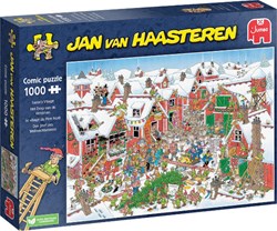 Jumbo puzzle Jan van Haasteren Noël 1000 pièces Santa's Village