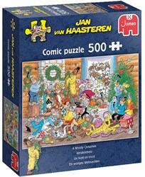 Jumbo puzzle 500 pièces puzzle de Noël JvH Frissons de Noël