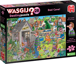 Wasgij Destiny 28 - Dad Cave, 1000st.