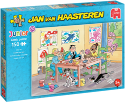 Jumbo puzzle Jan van Haasteren Junior 150 pièces pâte à modeler créative