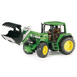 Bruder tracteur John Deere 6920 avec chargeur jouet ferme