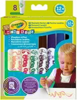 Crayola feutres Mini Kids 8 pièces sûrs et lavables pour enfants