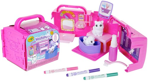 Crayola Washimals Beauty Salon Playset - Salon de Beauté Animaux-3