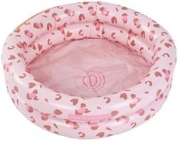 Swim Essentials piscine bébé léopard vieux rose - 60 cm gonflable