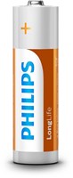 Piles AA zinc Philips Longlife lot de 12 énergie durable-2