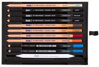 Bruynzeel coffret crayons d'artiste - 12 crayons de dessin spéciaux-3