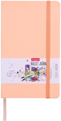 Bruynzeel Bullet Journal Perzik 13c21cm, 140 G/M 64 Vellen