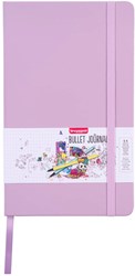 Bruynzeel bullet journal carnet violet 13x21cm 140g/m² créatif
