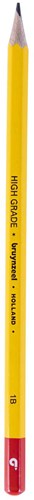 Bruynzeel crayon graphite Burotek 1B - crayon solide et durable-3