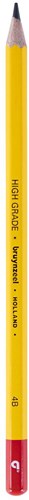 Bruynzeel crayon graphite Burotek 4B - crayon de dessin pour artistes-3