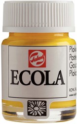 Bruynzeel gouache jaune 16ml - flacon de peinture Ecola enfants