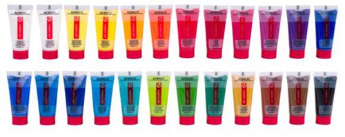 Coffret peinture acrylique Talens Art Creation 24x12ml créatif-2
