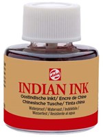 Encre de Chine flacon noir 11ml pour dessin et calligraphie