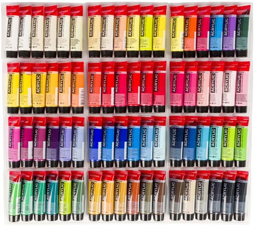 Bruynzeel set de peinture acrylique Amsterdam Standard Series 72x20 ml-2