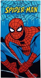 Lobbes serviette Spiderman enfant 70x140cm microfibre plage
