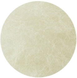 Filges laine feutrée blanche - laine feutrée teintée végétale pour loisirs créatifs