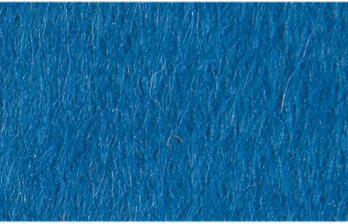 Filges feutre laine viscose matériel créatif 20x30 cm bleu cobalt